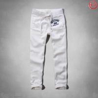 heren abercrombie and fitch athletics elastisch sweatpants wit Store Den Haag j9qq1785